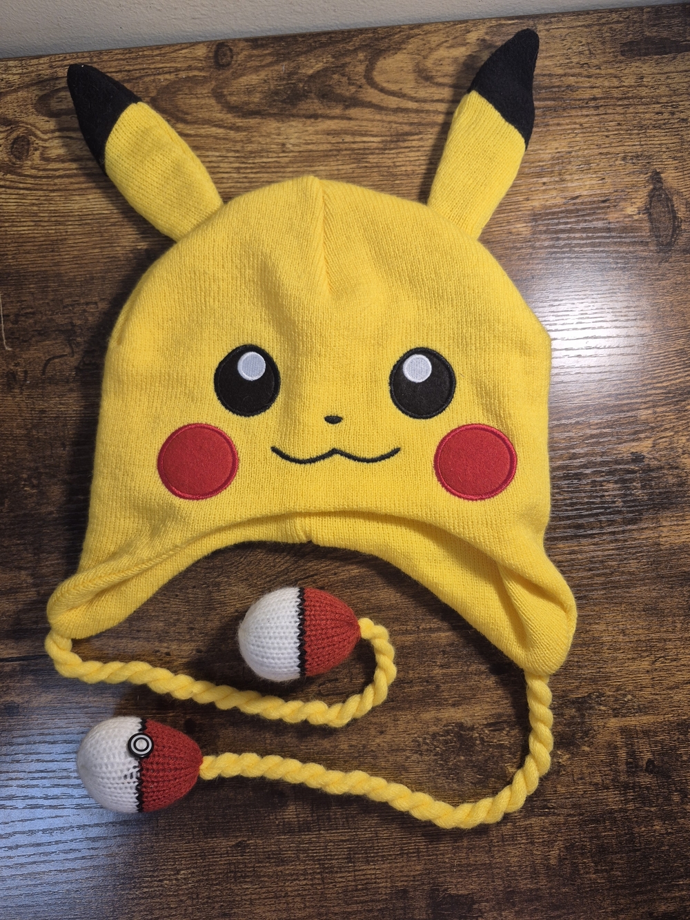 Pikachu Knit Hat with Poké Ball Tassels – Official Pokémon